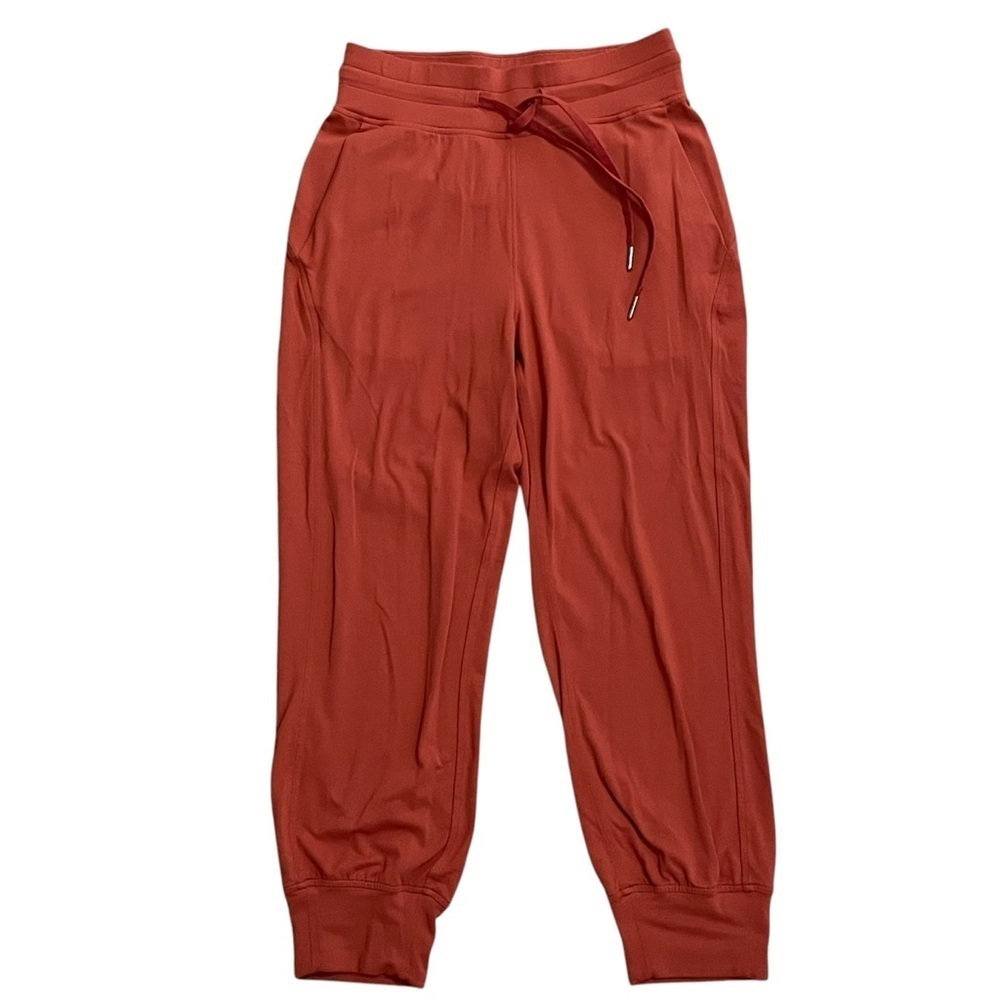 Lululemon Ready To Rulu High Rise Cropped Jogger Red Rock Terracotta Size 4